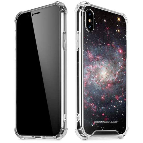 The Triangulum Galaxy iPhone X/XS Clear Case