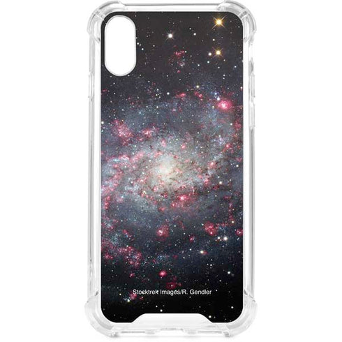 The Triangulum Galaxy iPhone XS Clear Case