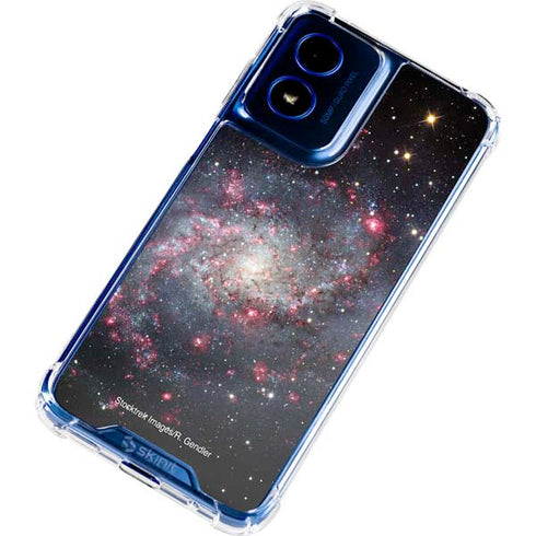 The Triangulum Galaxy Moto G 5G (2024) Clear Case