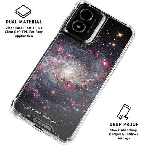 The Triangulum Galaxy Moto G Power 5G (2024) Clear Case