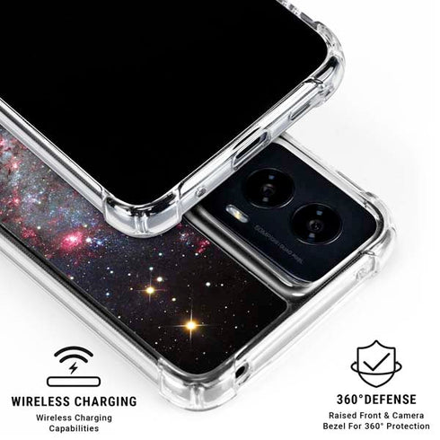The Triangulum Galaxy Moto G Power 5G (2024) Clear Case