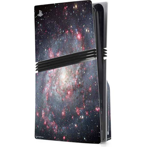 The Triangulum Galaxy PS5 Pro Disk Console Skin
