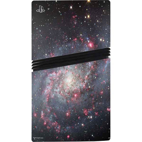 The Triangulum Galaxy PS5 Pro Disk Console Skin