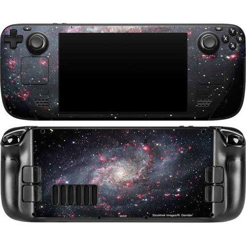 The Triangulum Galaxy Steam Deck Handheld Gaming Computer OLED Skin