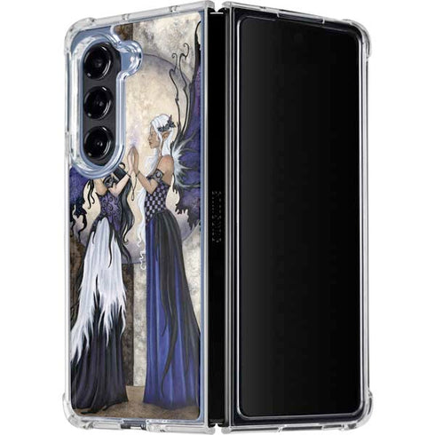The Two Sisters by Amy Brown Galaxy Z Fold5 5G Clear Case