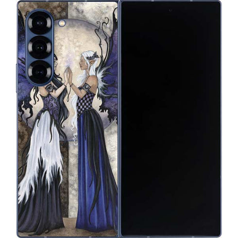 The Two Sisters by Amy Brown Galaxy Z Fold6 Skin