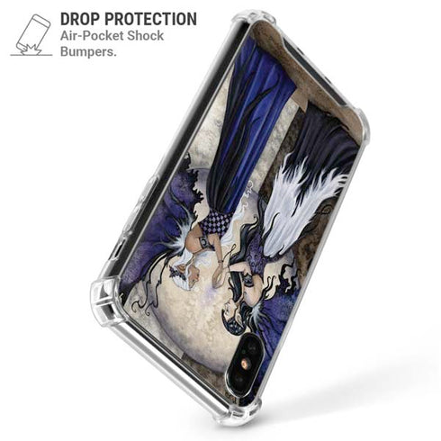 The Two Sisters by Amy Brown iPhone X/XS Clear Case