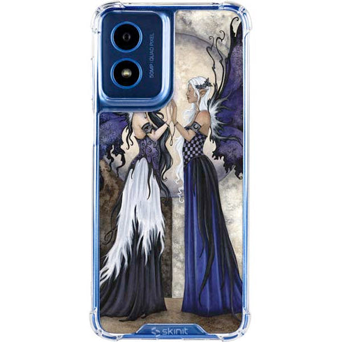 The Two Sisters by Amy Brown Moto G 5G (2024) Clear Case