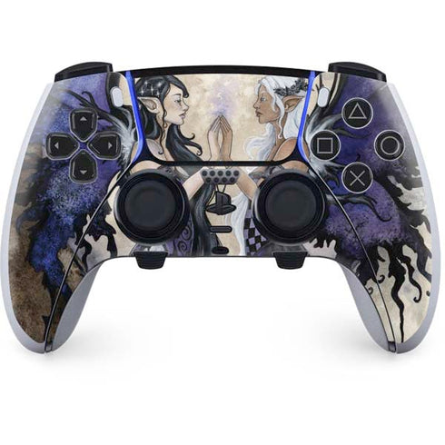 Amy Brown The Two Sisters PS5 DualSense Edge Pro Controller Skin