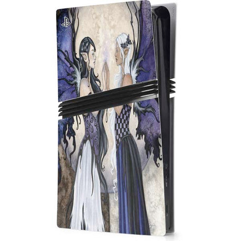The Two Sisters by Amy Brown PS5 Pro Console Skin