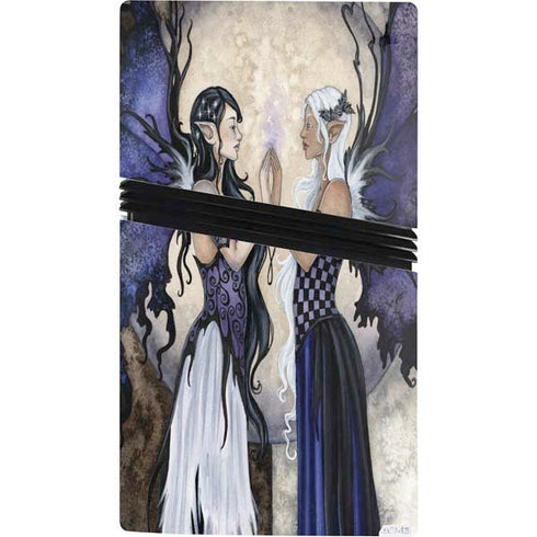 The Two Sisters by Amy Brown PS5 Pro Console Skin