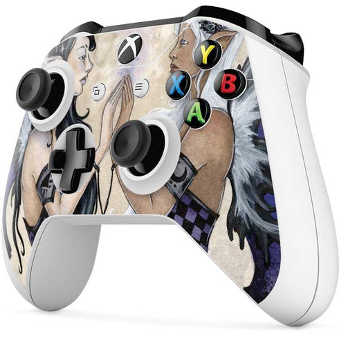 The Two Sisters by Amy Brown Xbox One S All-Digital Edition Bundle Skin