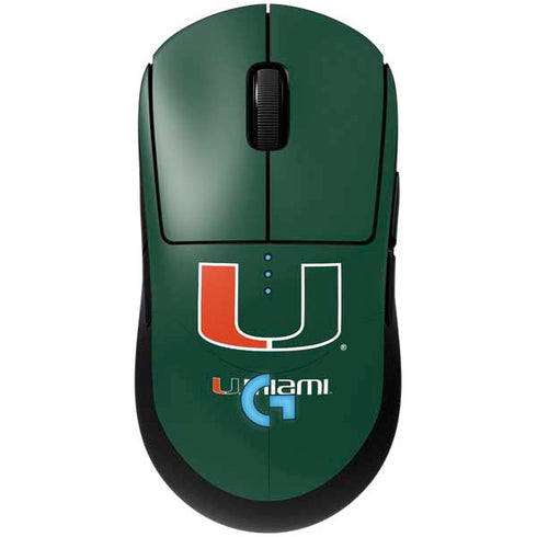 University of Miami The U G Pro Wireless Gaming Mouse Skin