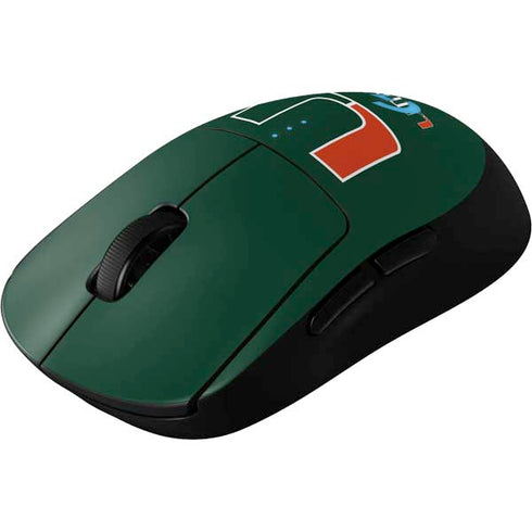 University of Miami The U G Pro Wireless Gaming Mouse Skin