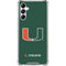 University of Miami The U Gabb Phone 4 Clear Case