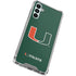University of Miami The U Gabb Phone 4 Clear Case