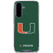 University of Miami The U Galaxy A36 5G Clear Case