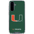University of Miami The U Galaxy A36 5G Clear Case