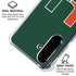 University of Miami The U Galaxy A36 5G Clear Case