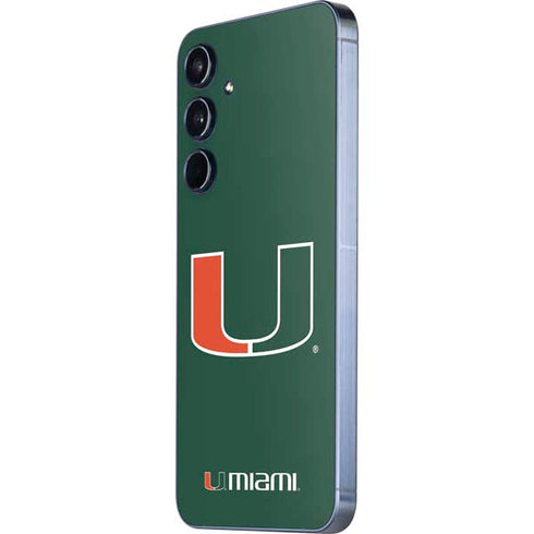 University of Miami The U Galaxy A55 5G Skin