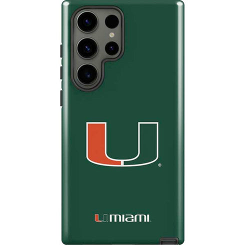 University of Miami The U Galaxy S23 Ultra Pro Case