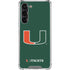 University of Miami The U Galaxy S24 FE Clear Case