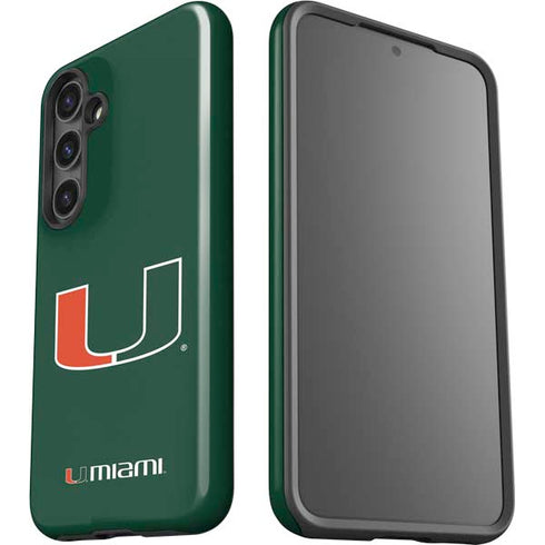 University of Miami The U Galaxy S25 Impact Case