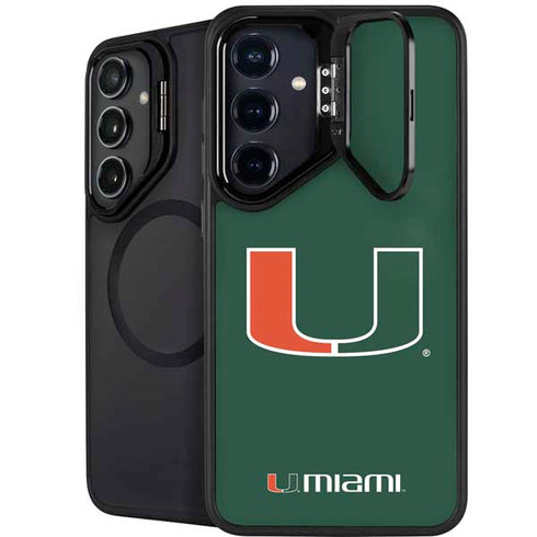 University of Miami The U Galaxy S24 Kickstand Case