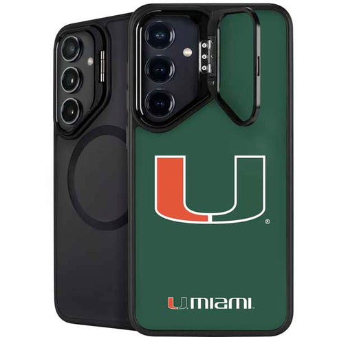 University of Miami The U Galaxy S25 Plus Kickstand Case