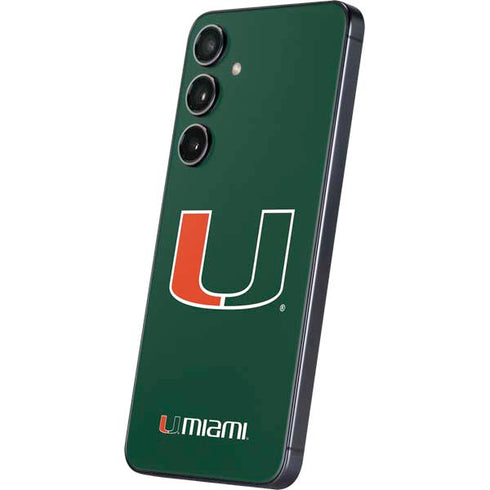 University of Miami The U Galaxy S25 Plus Skin
