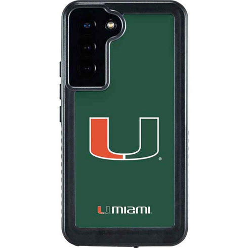 University of Miami The U Galaxy S24 Plus Waterproof Case