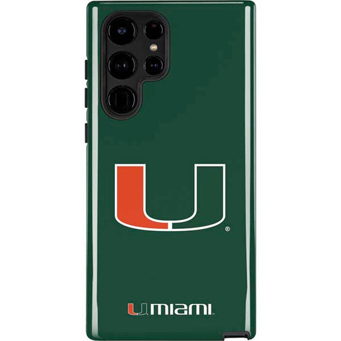 University of Miami The U Galaxy S25 Ultra Impact Case