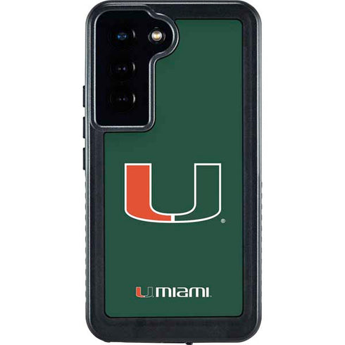 University of Miami The U Galaxy S24 Waterproof Case