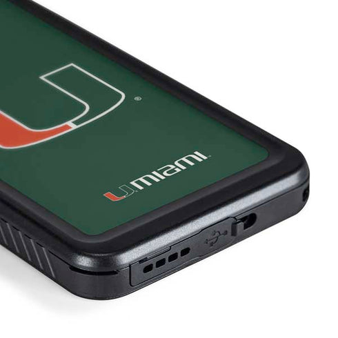 University of Miami The U Galaxy S24 Waterproof Case