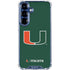 University of Miami The U Galaxy S25 Clear Case