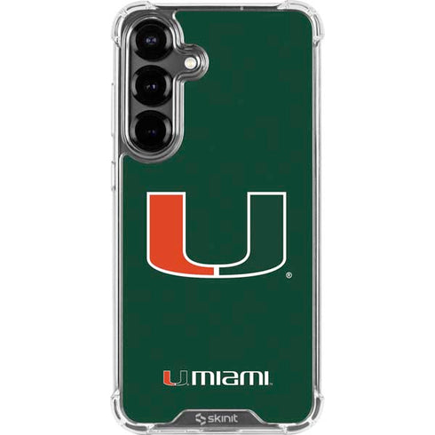 University of Miami The U Galaxy S26 Clear Case
