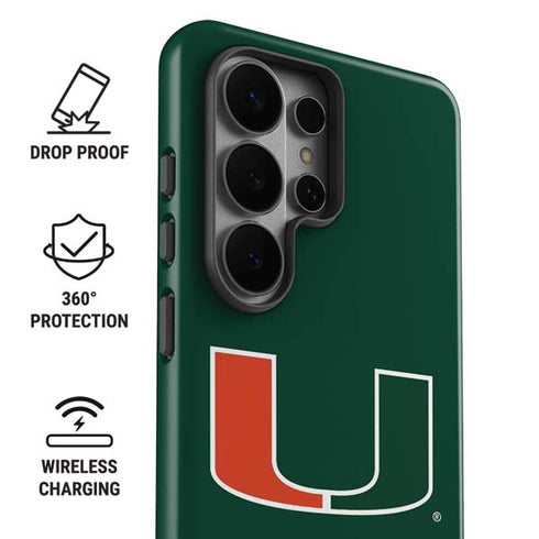 University of Miami The U Galaxy S26 Ultra Impact Case