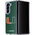 University of Miami The U Galaxy Z Fold5 5G Clear Case