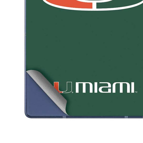 University of Miami The U Galaxy Z Fold6 Skin