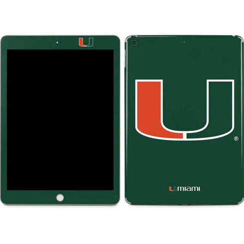 University of Miami The U Apple iPad Skin