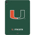 University of Miami The U Apple iPad Air Skin