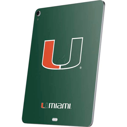 University of Miami The U Apple iPad Air Skin