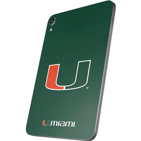 University of Miami The U Apple iPad Mini Skin