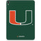 University of Miami The U Apple iPad Pro Skin