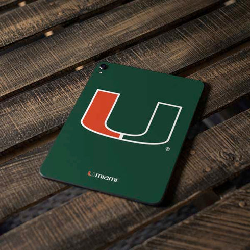 University of Miami The U Apple iPad Pro Skin