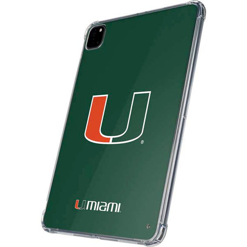 University of Miami The U iPad Pro 11in (2024) Clear Case