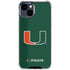 University of Miami The U iPhone 15 Clear Case