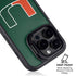 University of Miami The U iPhone 15 Pro Max Kickstand Case