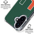 University of Miami The U iPhone 16 Clear Case