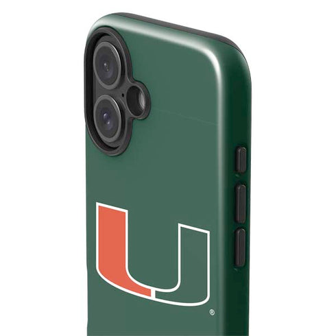University of Miami The U iPhone 16 Plus Impact Case